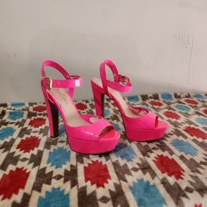 Jessica Simpson Super Cute Hot Pink Heels